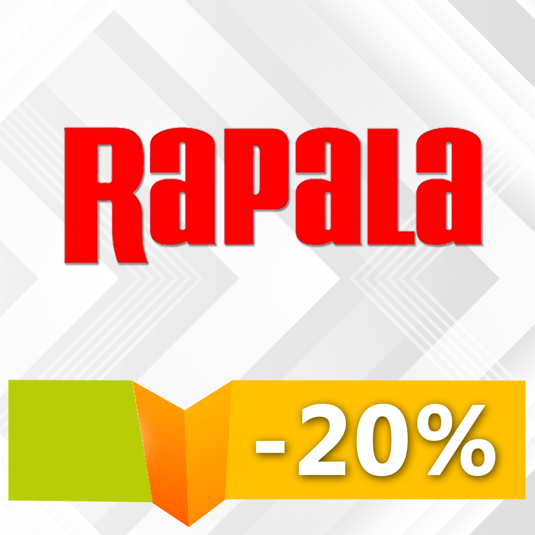 All Rapala products - 20% OFF! New 2023 from Savage Gear, Abu and
