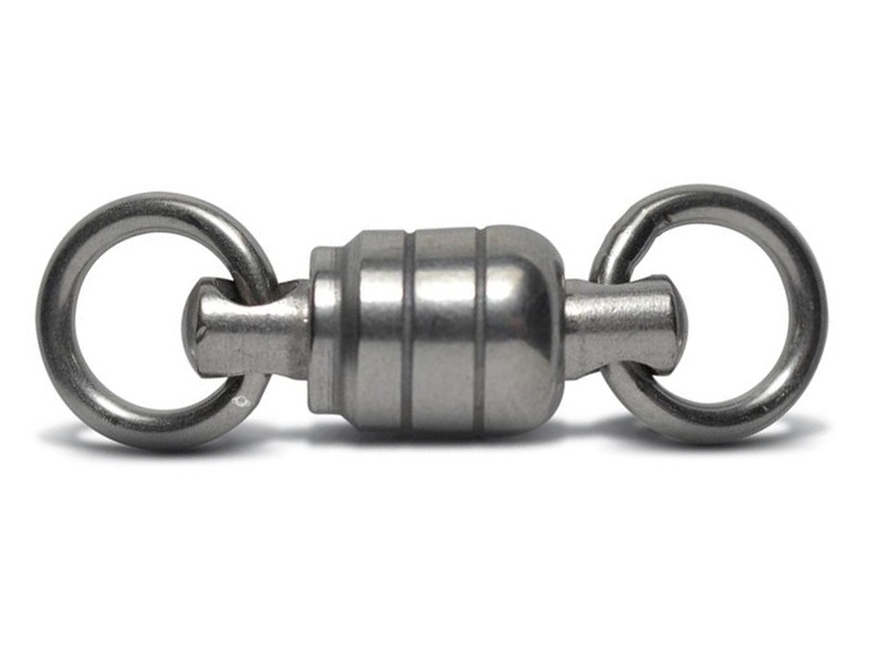 VMC 3260 Stainless Ball Bearing Swivel with 2 Welded Rings Saltwater