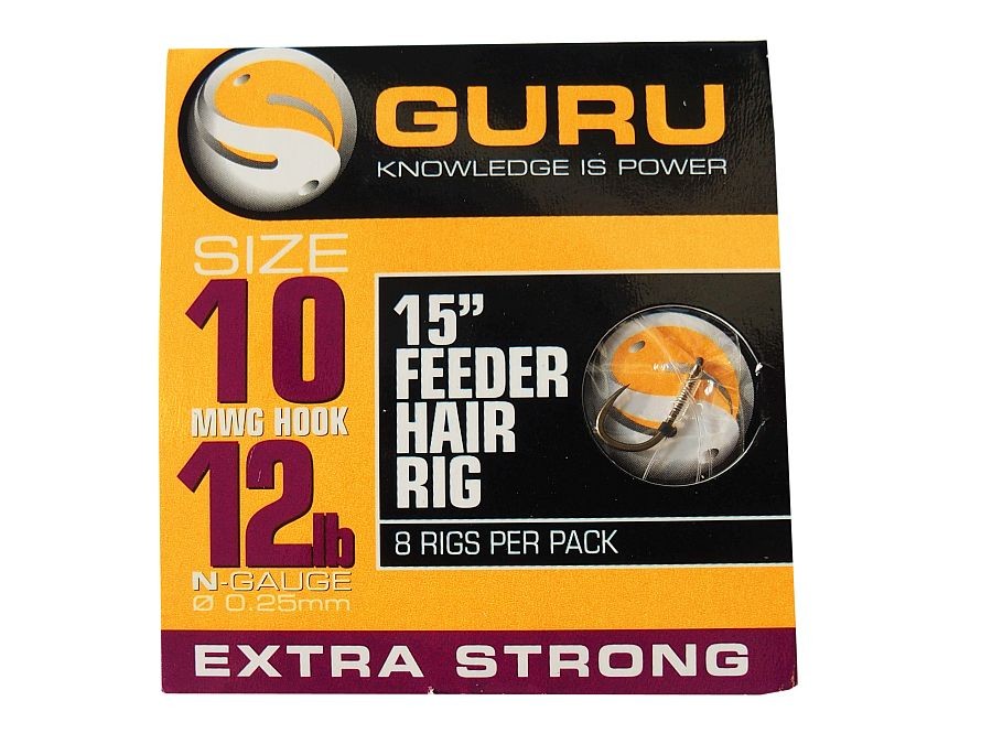 GURU Guru Feeder Hair Rig - Hooks and rigs for the Method Feeder - PROTACKLESHOP GURU Guru Feeder Hair Rig - Hooks and rigs for the Method Feeder - PROTACKLESHOP