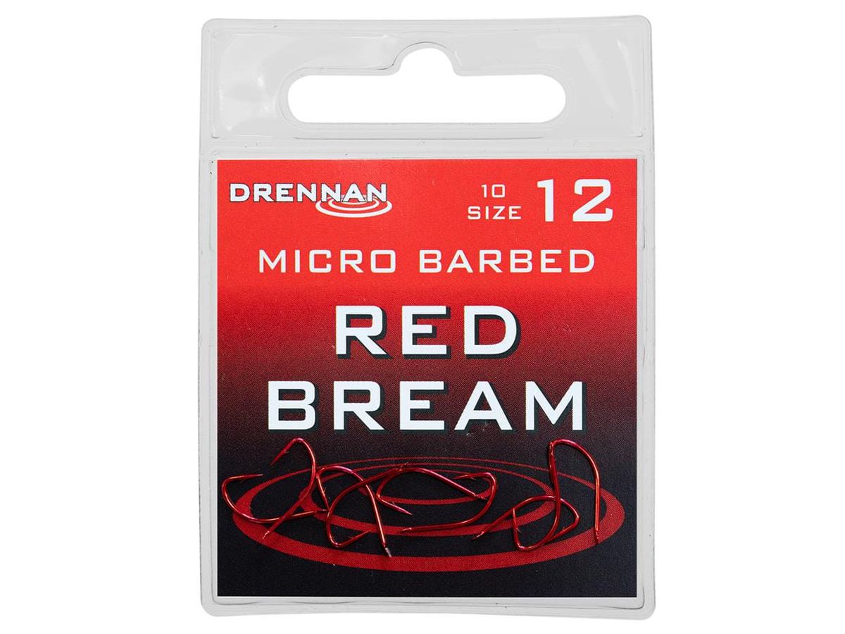 Drennan Hooks Red Bream Micro Barbed - Hooks - PROTACKLESHOP