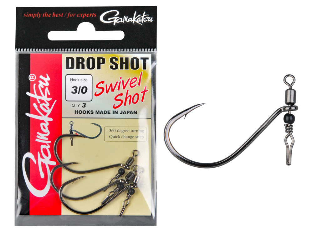 Gamakatsu Hooks Swivel Shot Hooks for baits and lures