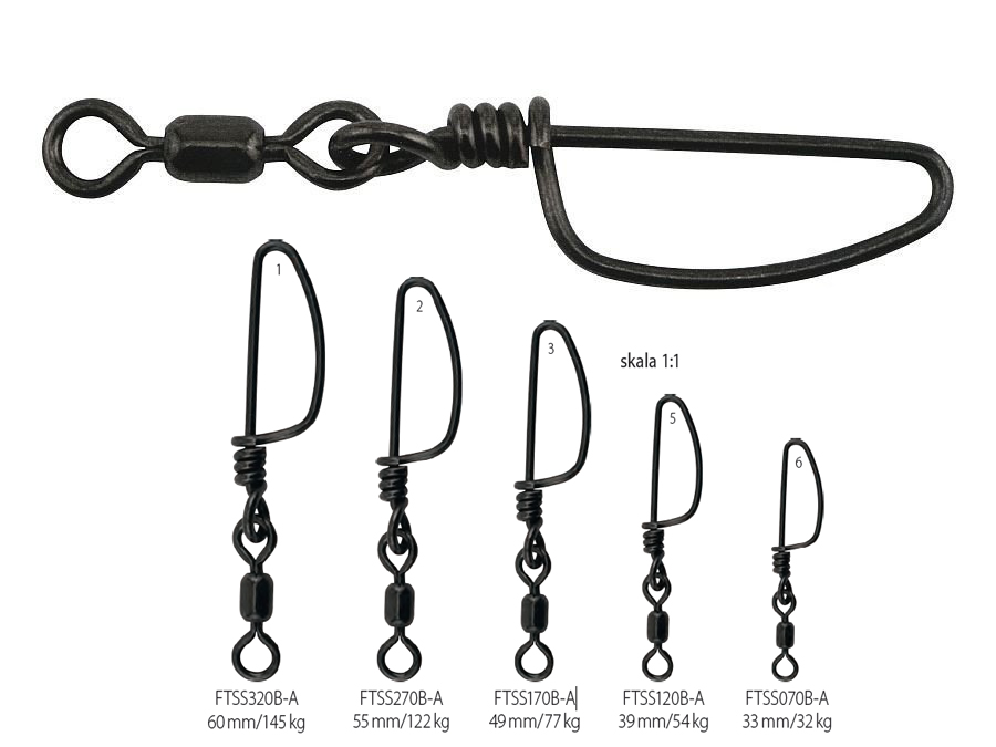 AFW Swivel with Snap A.F.W. MIGHTYMINI STAINLESS STEEL Snaps