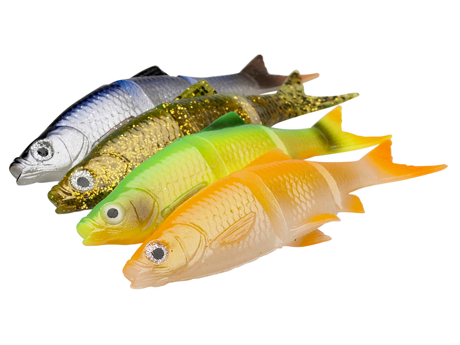 Savage Gear Soft baits LB Roach Swim&Jerk Bulk Soft Baits