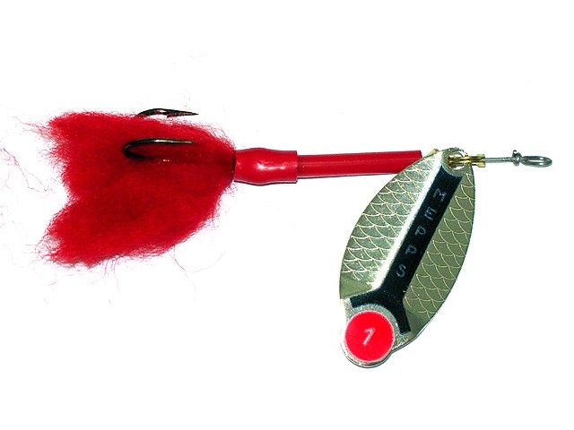 Original Mepps Spinner Aglia Lusox mit Puschel Kunstköder Blinker Köder Original Mepps Spinner Aglia Lusox mit Puschel Kunstköder Blinker Köder