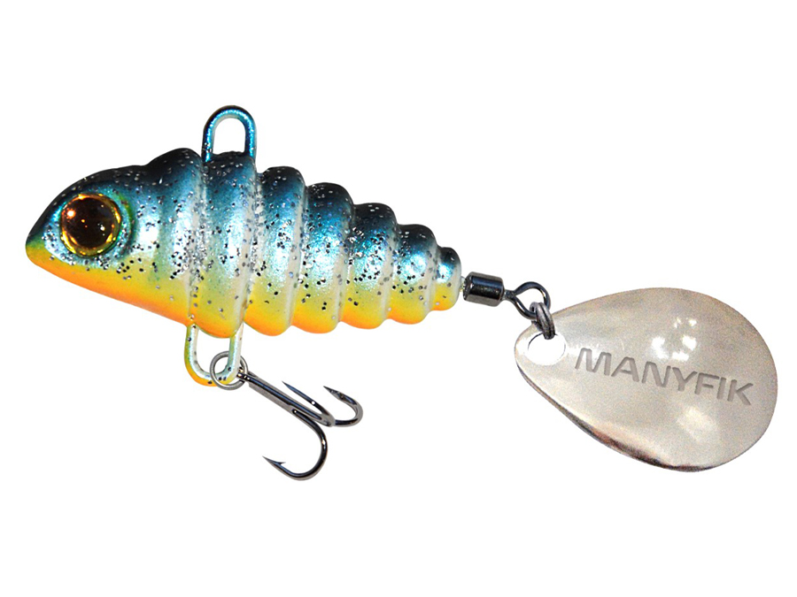 Manyfik Spinning Tail Lures PePe 3D Tail Spinners