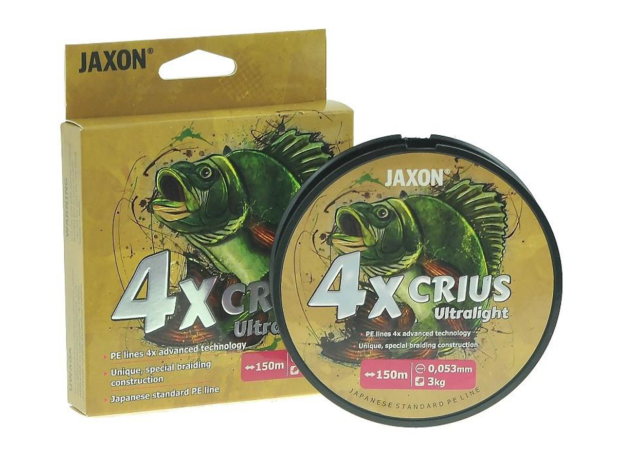 Jaxon Crius 4X Ultralight - Braided lines - PROTACKLESHOP