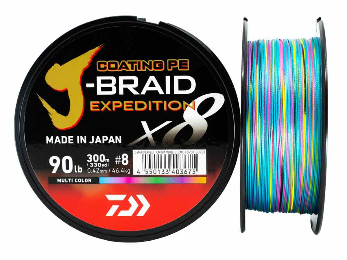 Daiwa J-Braid Grand Braid Line 150yds 10lb, J Braid