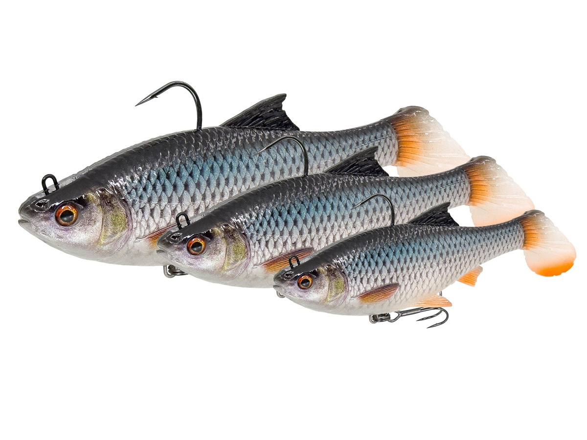 Savage Gear 3D Roach RTF Pre-Rigged Soft Bait for Pike