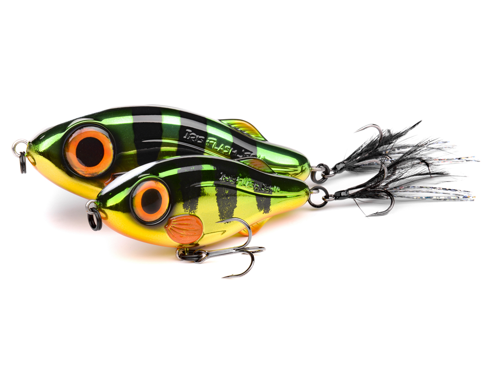 Dynamic Lures J-SPEC Jerkbait (Ghost Fish) – Neutral Buoyancy, Dives 4-5 Ft, For Bass Trout Walleye