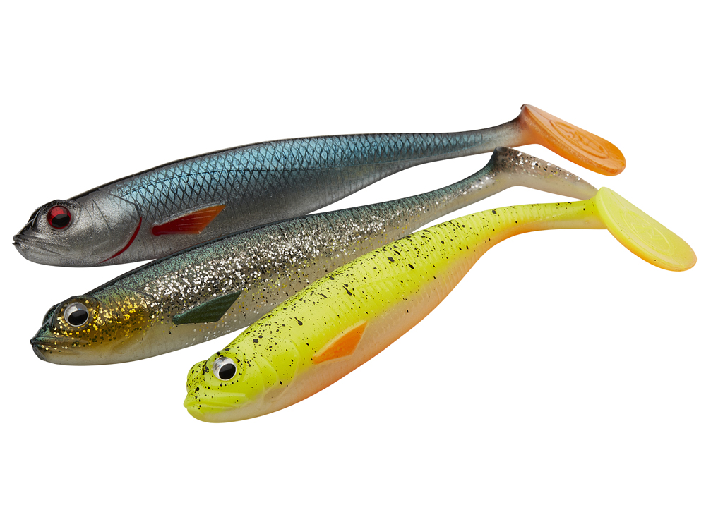 DAM Effzett Soft Baits Shadster Slim Bulk Soft Baits