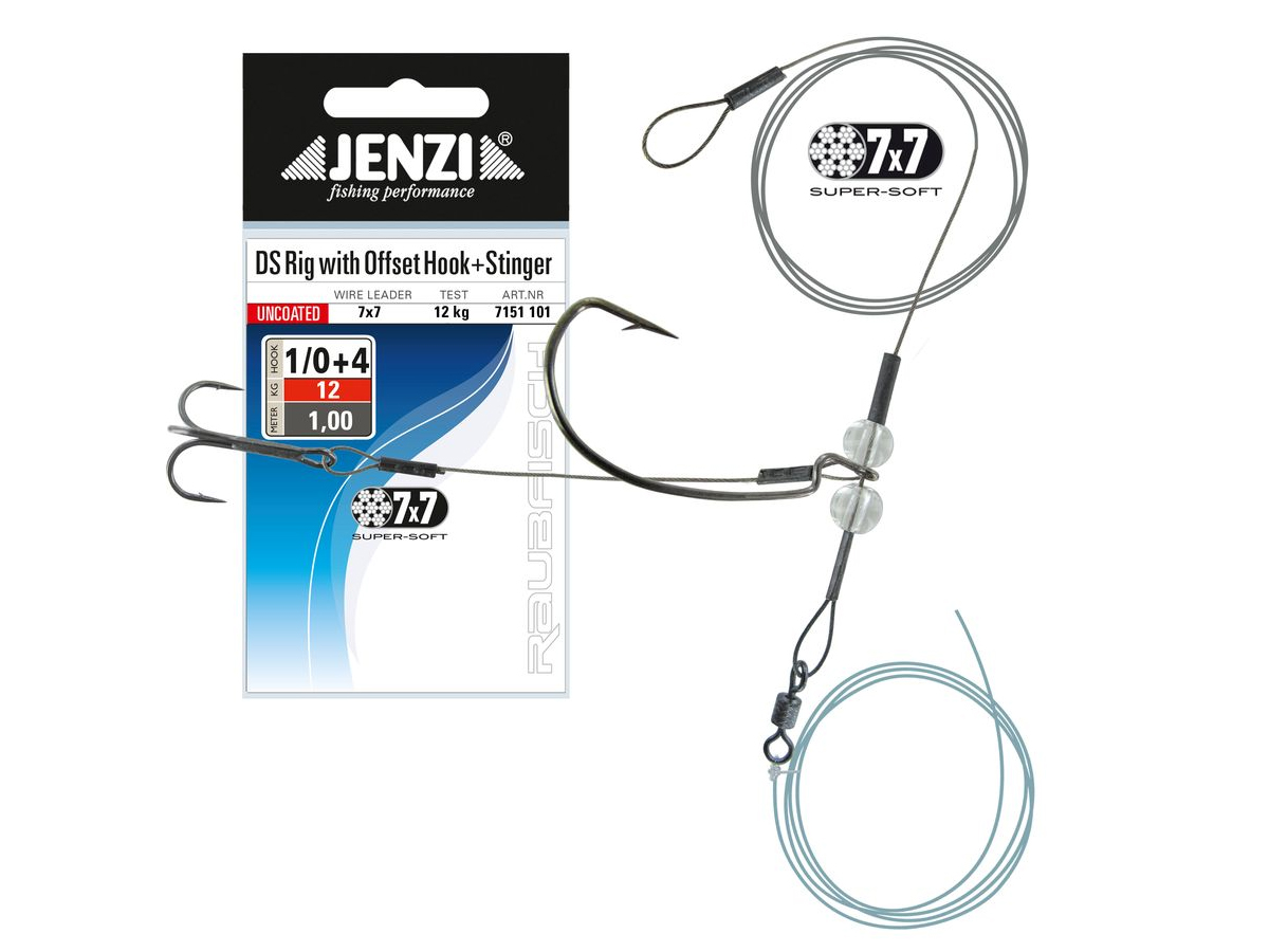 Jenzi 7x7 Drop Shot Stinger Rig - Drop Shot Accessories