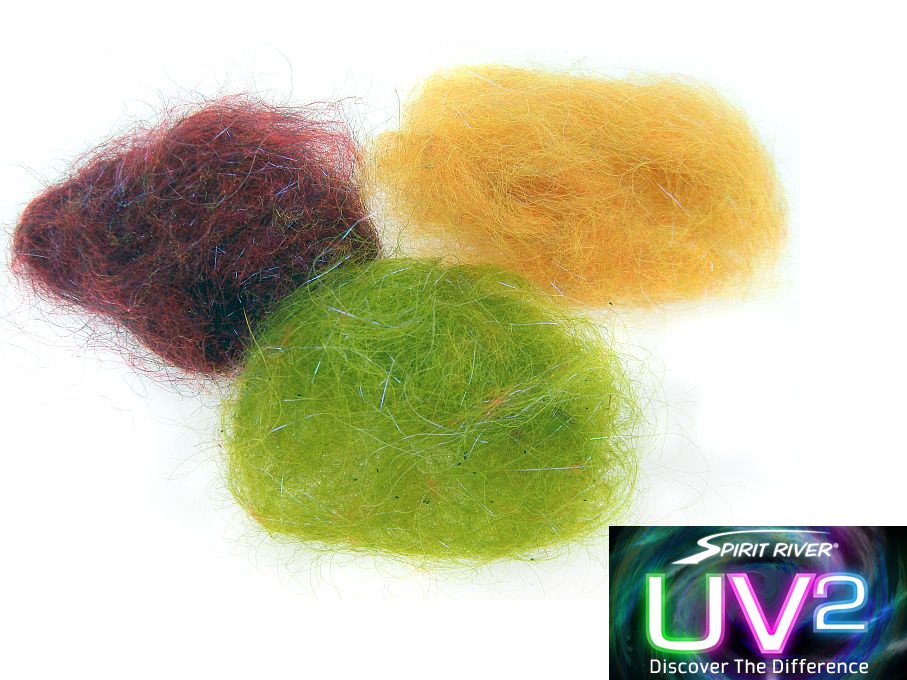 Spirit River UV2 Scud Shrimp Dubbing Materials dubbings