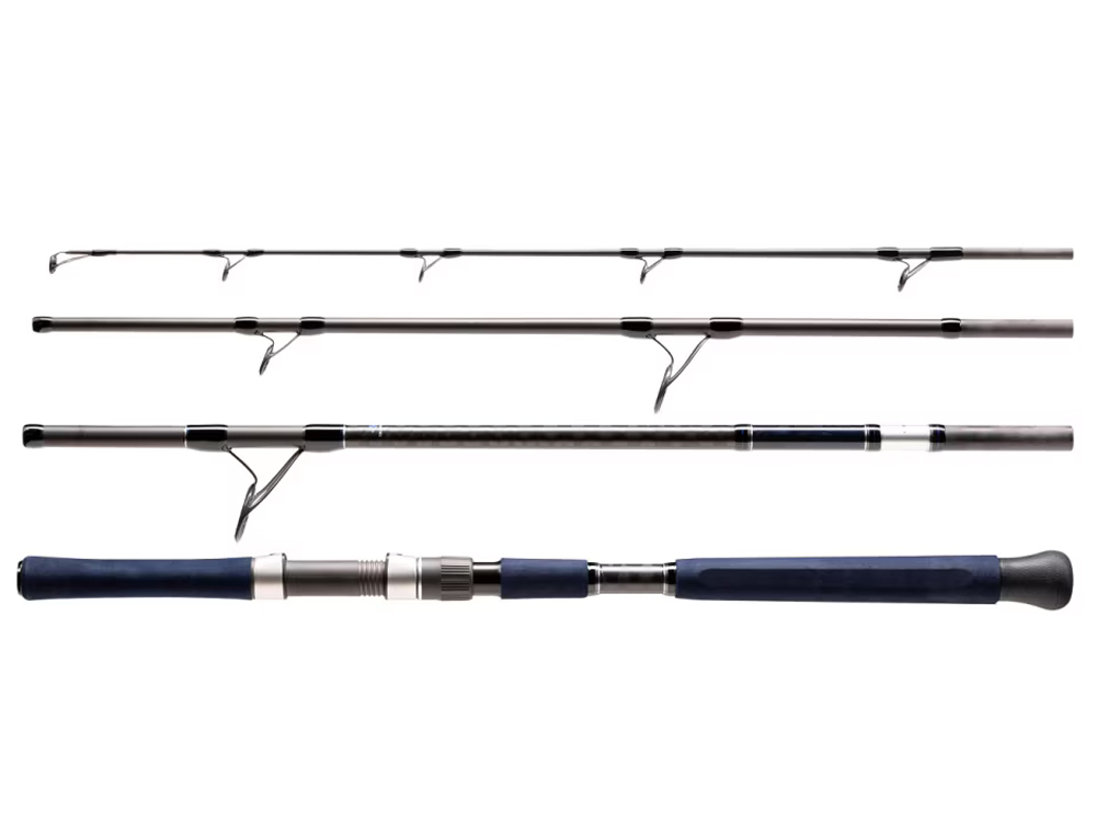 Shimano STC XR Blue Offshore Spinning travel sea fishing rods Norway ...