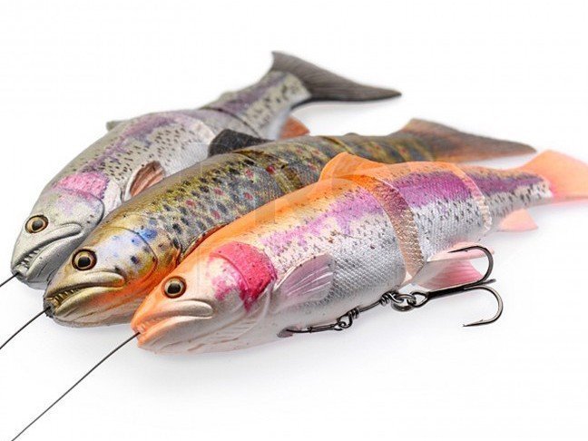 Savage Gear 4D Line Thru Trout Lures - Soft baits Pre-Rigged - PROTACKLESHOP