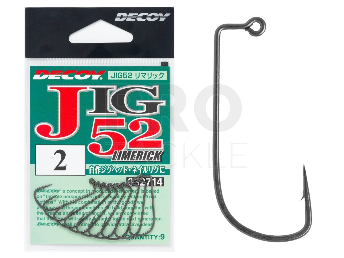 Decoy Hooks JIG52 Limerick - Hooks for baits and lures - PROTACKLESHOP