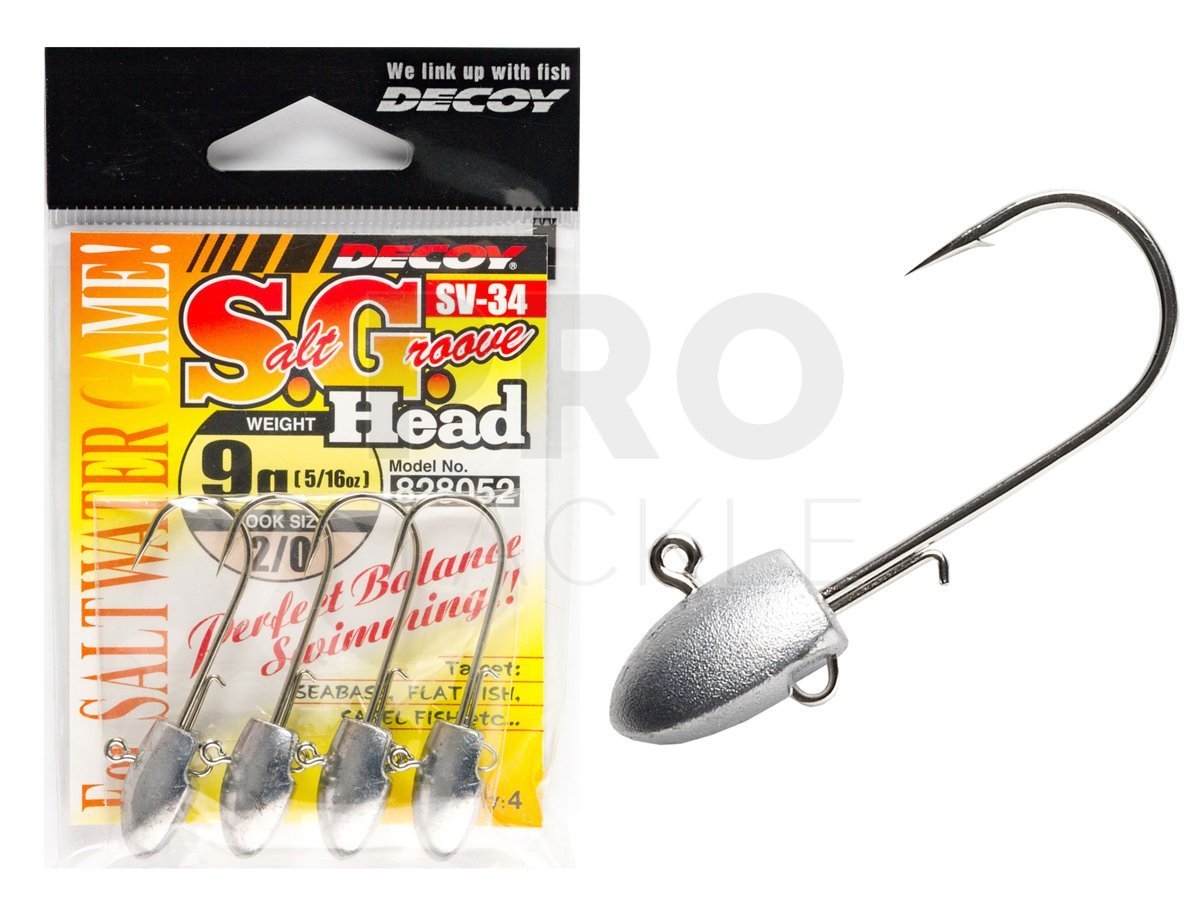 Of 5 Carbon Steel Jig Head Catfish Fish Hooks 3.5g To 21g Weight