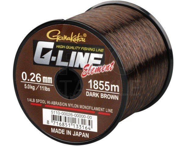 Gamakatsu Monofilament Lines G-Line Element - Carp Monofilament Lines -  PROTACKLESHOP