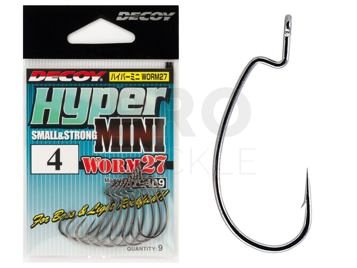 Decoy Hooks Hyper Mini Worm 27 - Hooks for baits and lures - PROTACKLESHOP