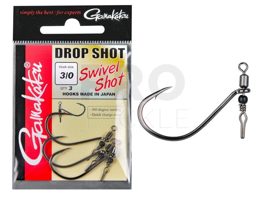 Gamakatsu Hooks Swivel Shot - Hooks for baits and lures