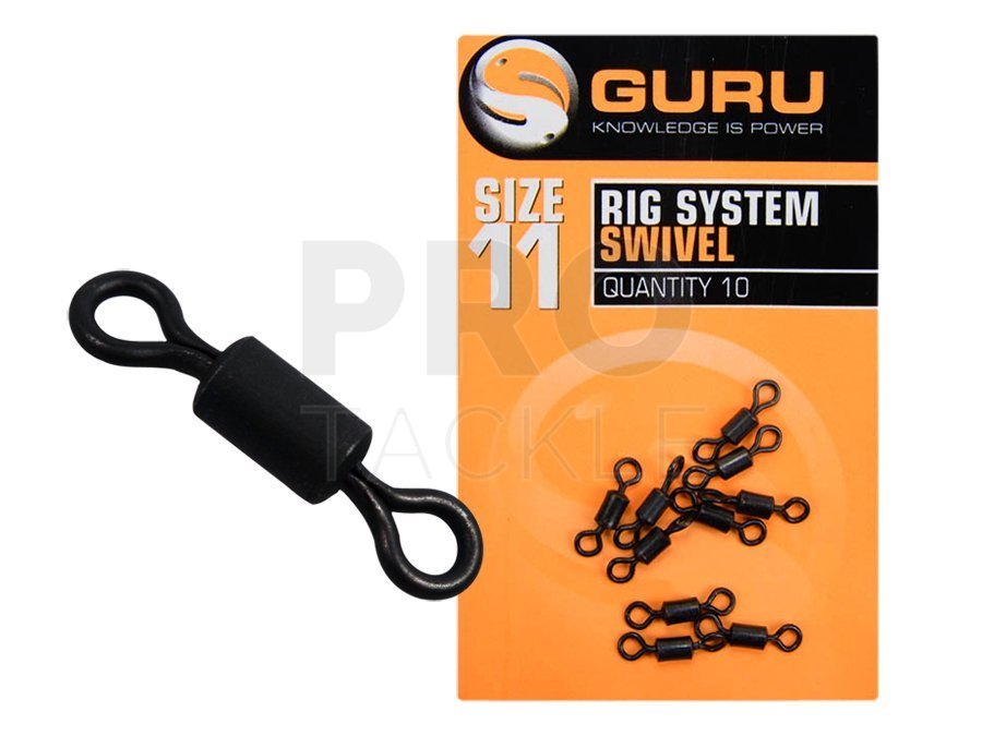 GURU Rig System Swivel - Snaps, swivels, split rings - PROTACKLESHOP