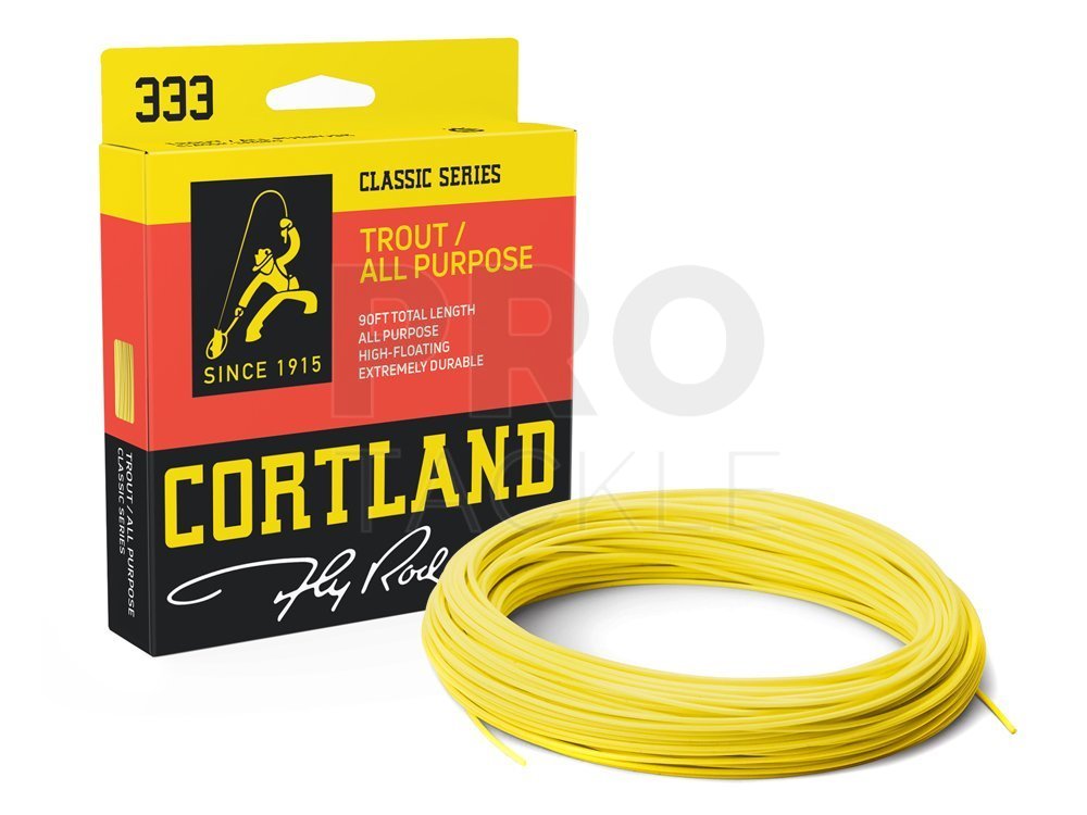 Cortland Fly lines 333 Trout All Purpose Floating - Fly Lines
