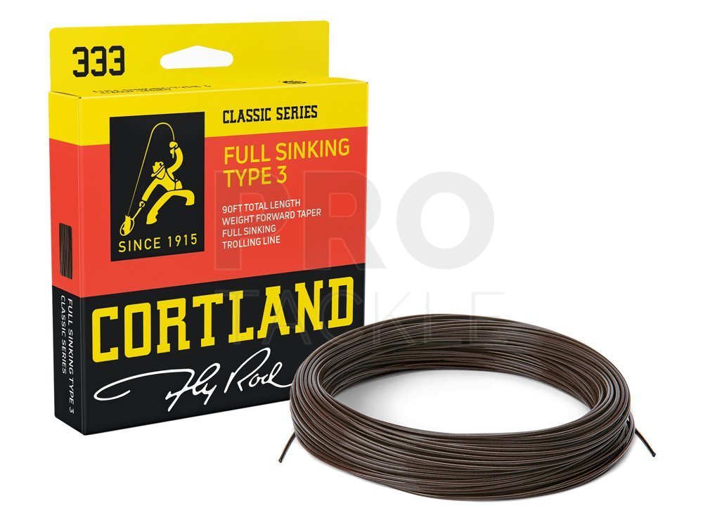 Cortland Fly lines 333 Full Sinking Type 3 - Fly Lines - PROTACKLESHOP