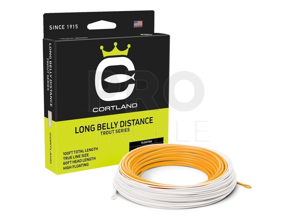 Cortland Fly lines Long Belly Distance Floating - Fly Lines