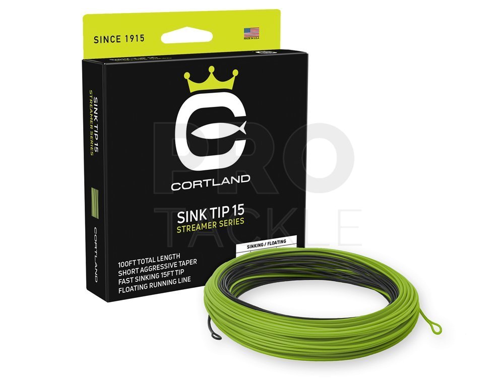 Cortland Fly lines Streamer Sink Tip 15 - Fly Lines - PROTACKLESHOP