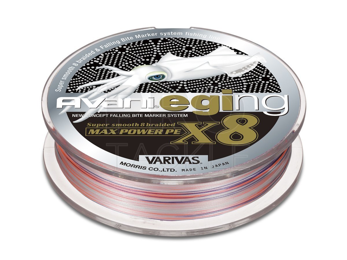 Varivas Avani Eging Max Power PE X8 Braided lines