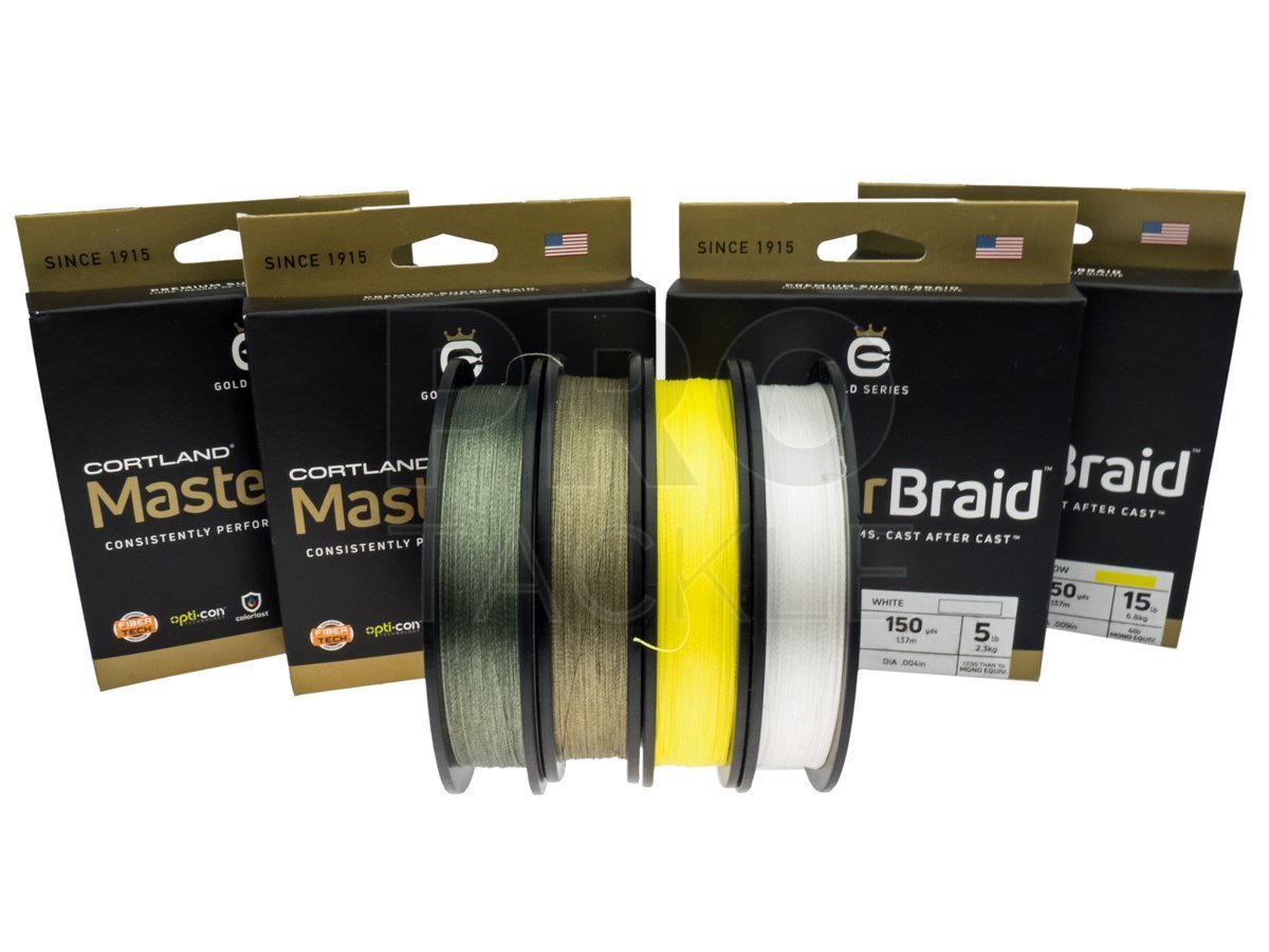 Cortland Master Braid lines