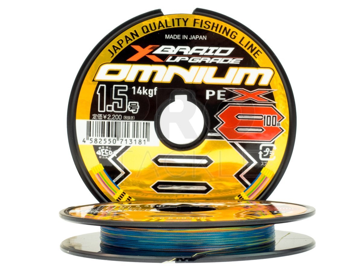 YGK X-Braid Omnium X8 Upgrade - Braided lines - PROTACKLESHOP