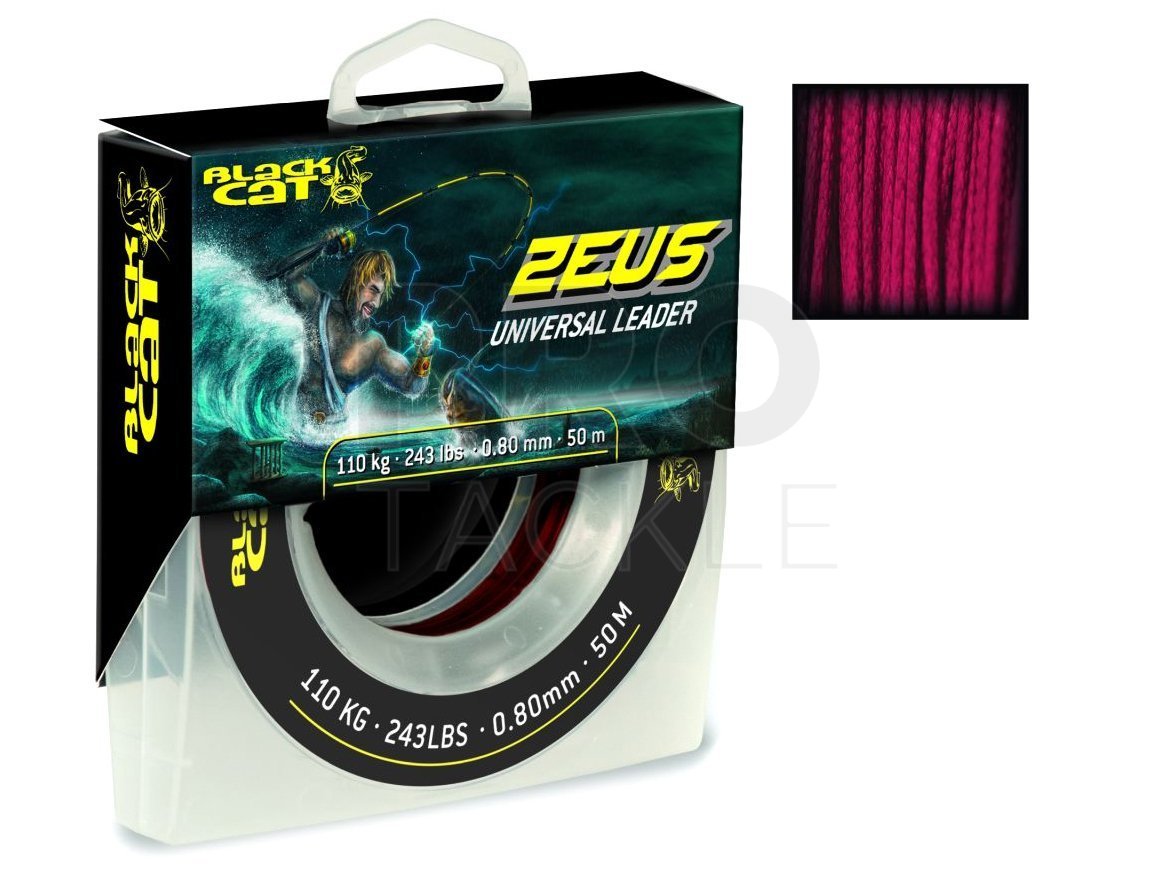 Black Cat Zeus Universal Leader - Catfish Braided Lines