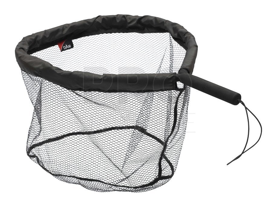 Ego Small Landing Net Black WScoop 14X16 18 Handle Floats 71370