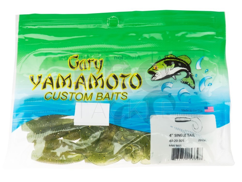 Gary Yamamoto Soft Baits Single Tail - Soft Baits - PROTACKLESHOP