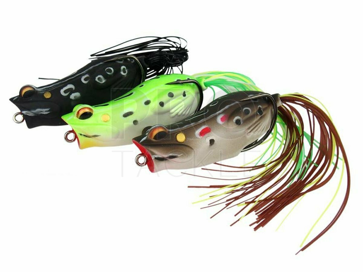 Savage Gear Lures 3D Pop Frog - Soft baits Pre-Rigged - PROTACKLESHOP