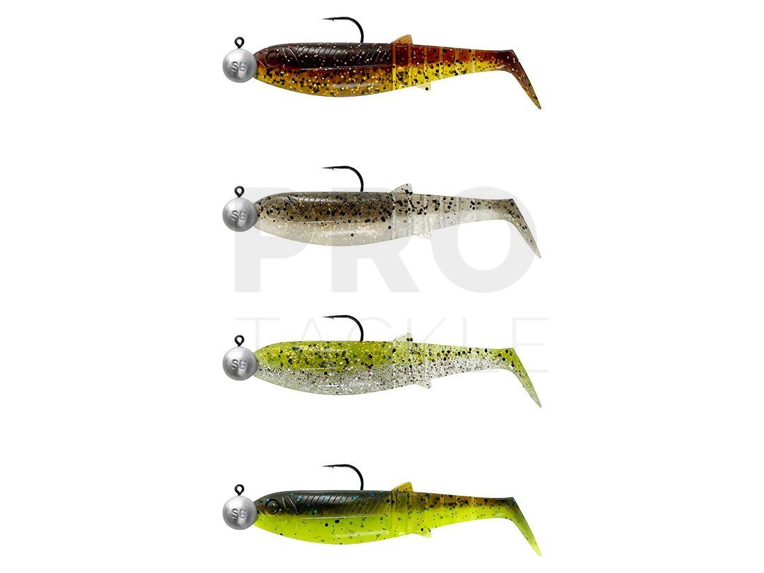 Savage Gear Cannibal Shad Mix - Soft baits Pre-Rigged - PROTACKLESHOP