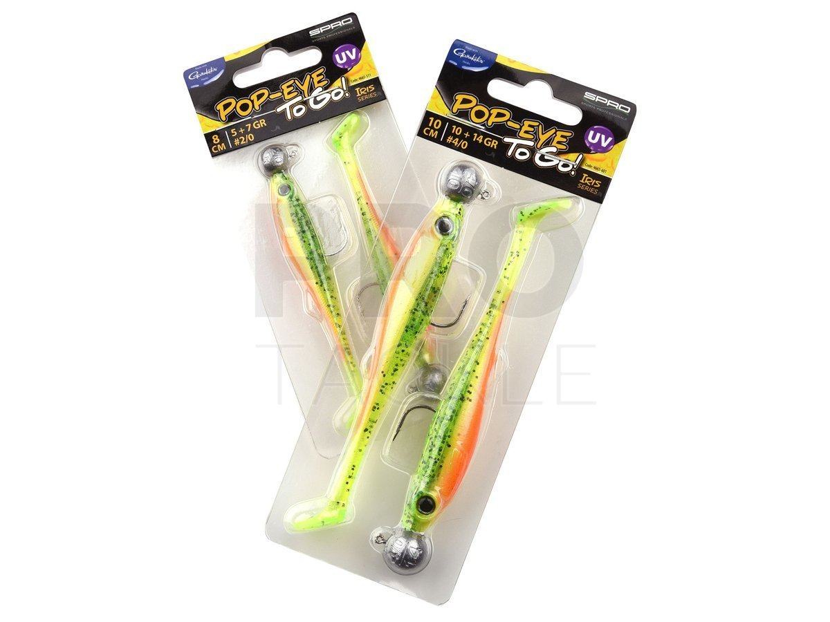 SPRO IRIS Popeye To Go - Soft baits Pre-Rigged - PROTACKLESHOP