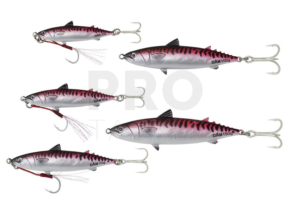 Details about   DAM Salt-X Mackerel Pilk 11cm 100g Saltwater Lure Pilker Predators COLORS 