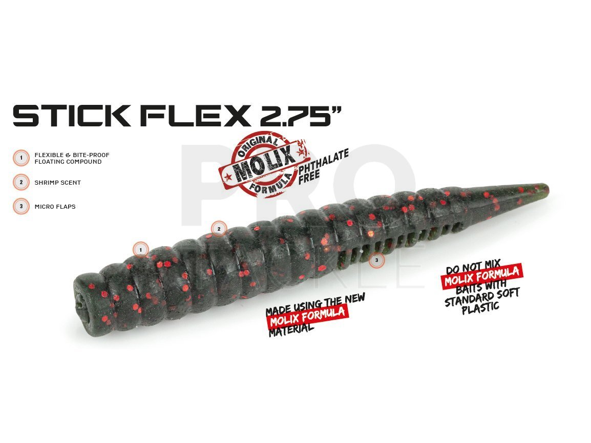 Soft baits Molix Stick Flex 2.75