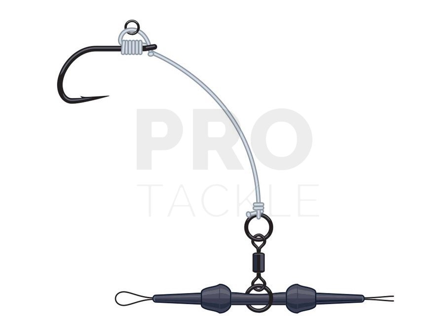 DAM MAD MAD Touchdown Fluorocarbon Chod Rigs - Carp rigs