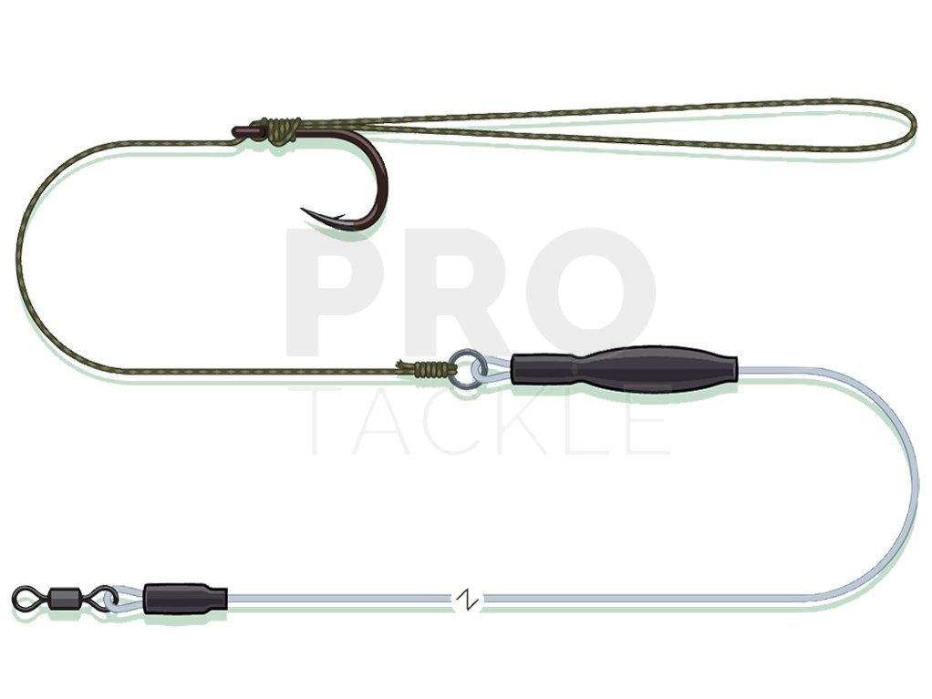 Catfish Rigs DAm Madcat Pop-Up Pellet Rig