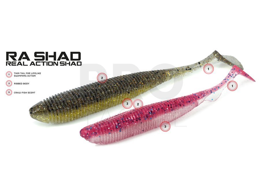 Molix Soft baits Ra shad Real Action Shad - Soft Baits - PROTACKLESHOP