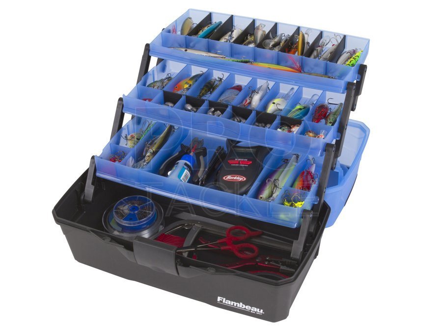 Flambeau Classic Tackle Box 3 Tray Storage