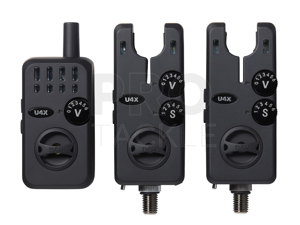 Bite Alarms with receiver DAM U4X Bite Alarm Sets