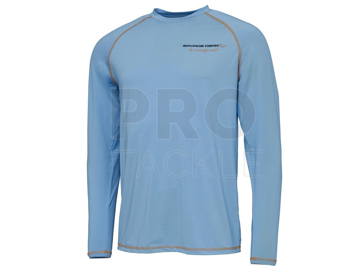 Savage Gear T-shirts Aqua UV Long Sleeve - T-shirts and shirts -  PROTACKLESHOP