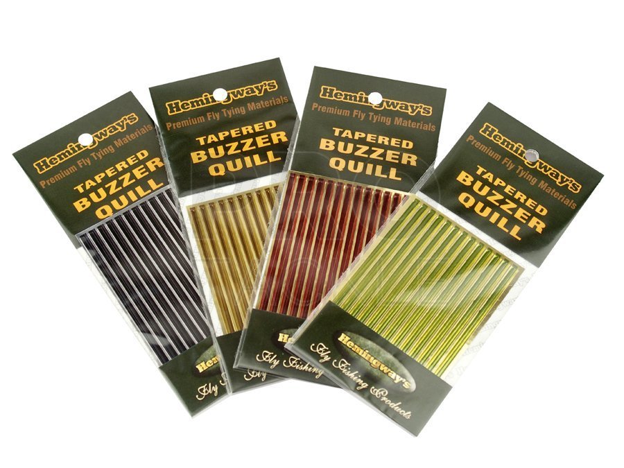 Hemingway's Tapered Buzzer Quills - Fly tying materials - PROTACKLESHOP