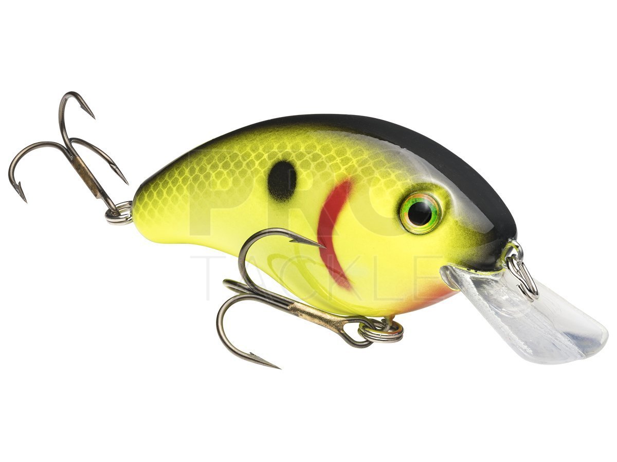 Strike King KVD 1.5 Shallow Black Back Chartreuse