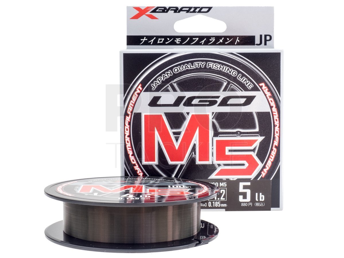 Monofilament Nylon Lines YGK X-Braid UGO M5