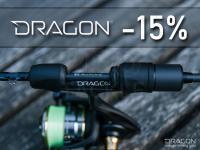 Buy a Dragon rod with -15% discount! Salmo and DAM -20%! New Shimano Sedona FJ Reels!
