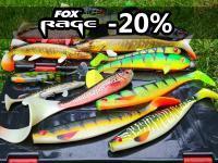 Mega discount -20% on Fox Rage, DAM and Jaxon lures! New Spinmad Spinning Tail Lures!